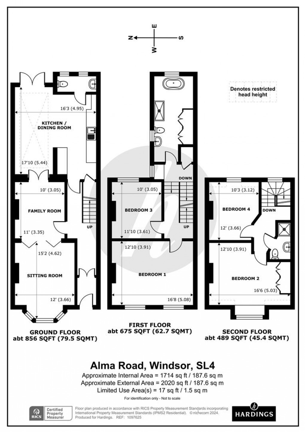 Floorplan for Alma Road, Windsor, Berkshire