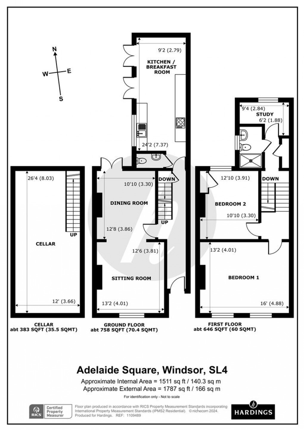 Floorplan for Adelaide Square, Windsor, Berkshire