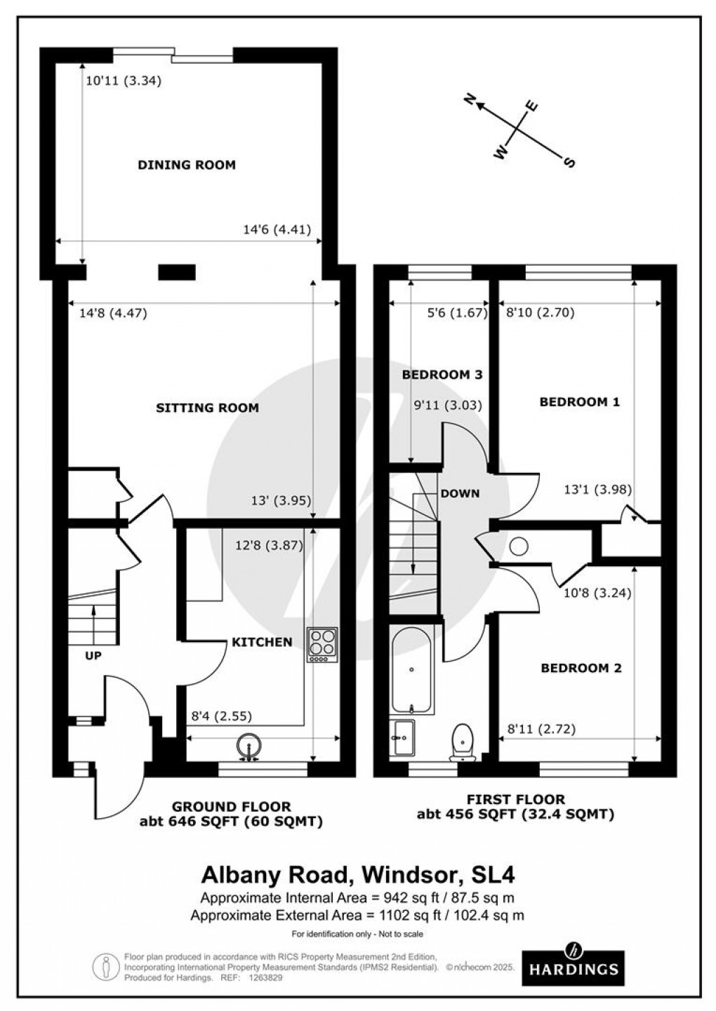 Floorplan for Albany Road, Old Windsor, Windsor