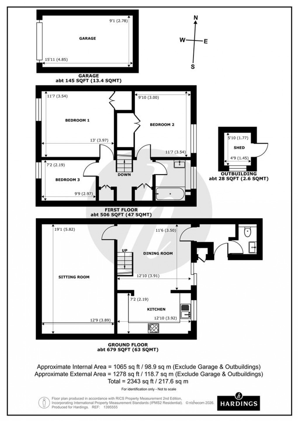 Floorplan for Edinburgh Gardens, Windsor