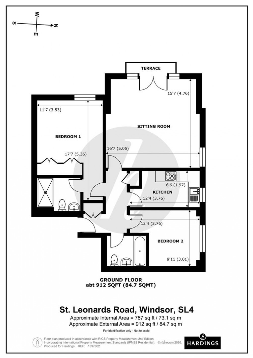 Floorplan for Knights Place Windsor