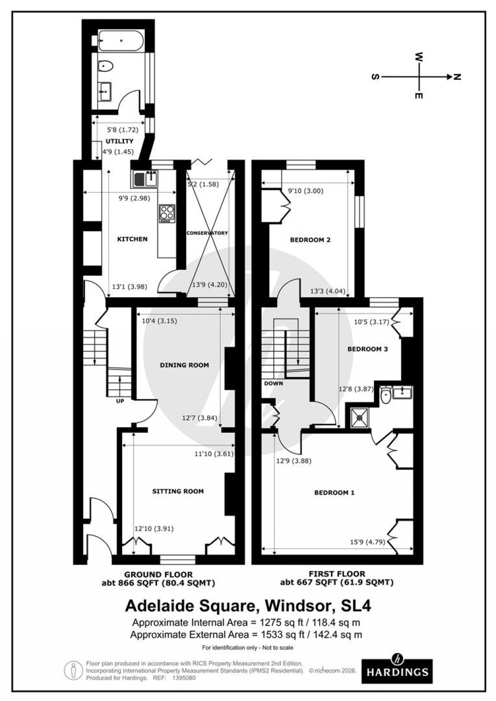 Floorplan for Adelaide Square, Windsor